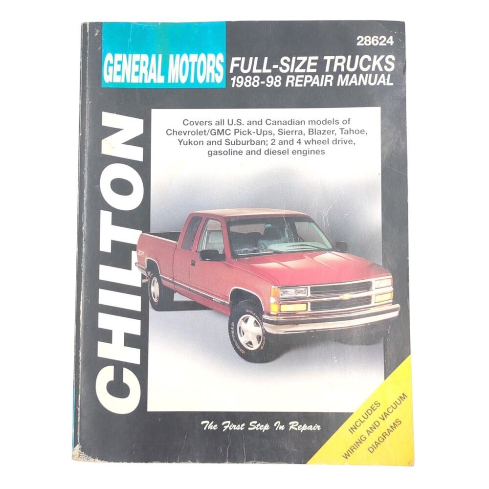 GM Full-Size Trucks 1988-98 Repair Manual Chilton Auto Service Guide